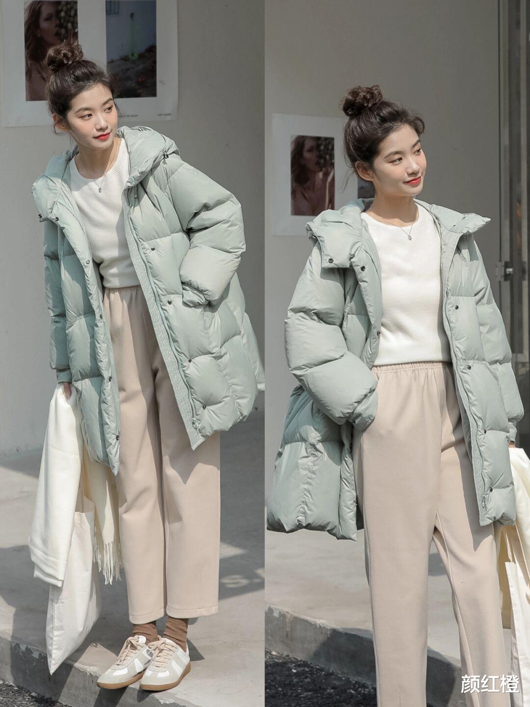 颜红橙 冬天怎么穿保暖又洋气？这些穿搭保暖显瘦还时髦，适合小个子女生