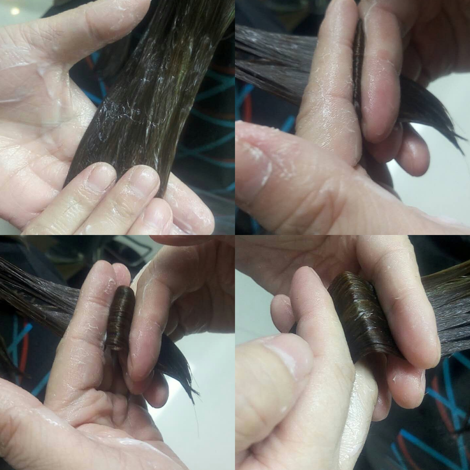 成铭聊时尚|热烫看软化哪种方法最好用？试试简单的折叠式测试，不伤发弹性好