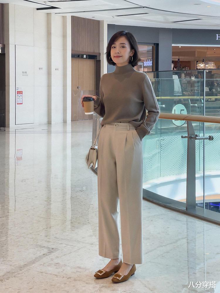 八分穿搭 秋冬出门穿“毛衣”准没错,百搭又实用,让你轻松穿出高级范儿