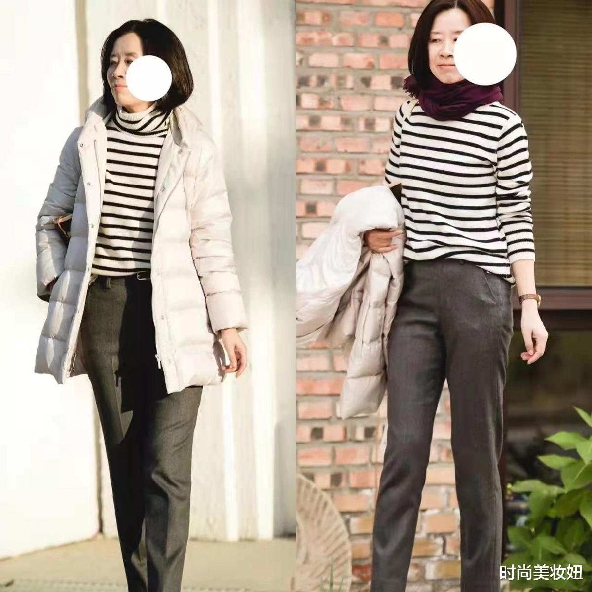 时尚美妆妞 这才是中年“大妈”该有的秋冬穿搭，简约不失优雅，赢得体面大气