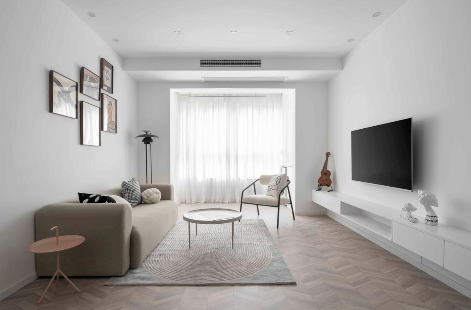 她80㎡新家,全屋窗明几净,并不是勤打理,合理设计才是关键