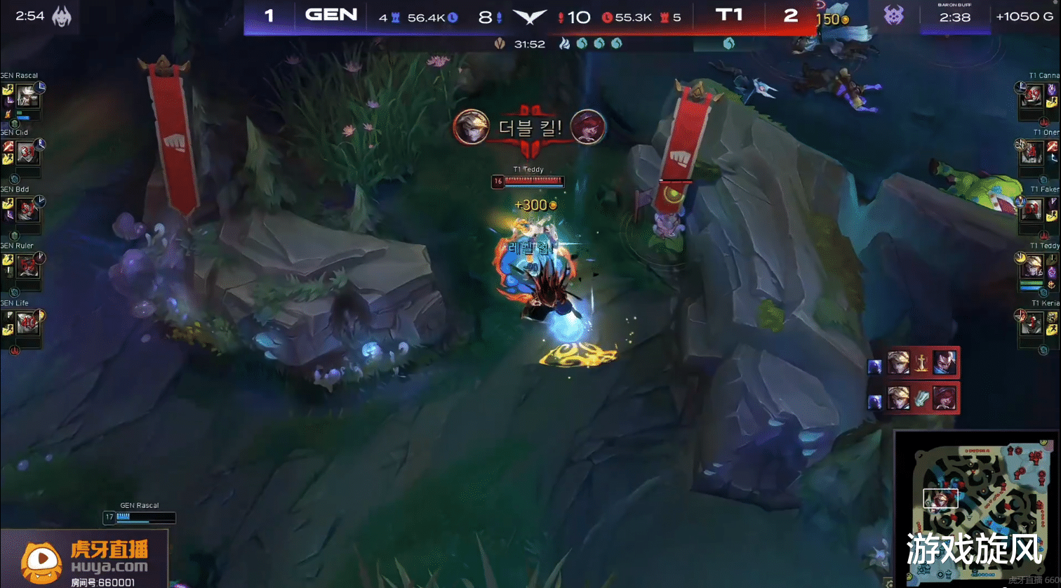 t1|LOL:T1的魔力饮水机泰迪EZ无解,力克GEN锁定世界赛名额!