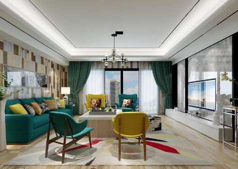 |别人家的客厅吊顶这样装，简约美观，关键还省钱，太聪明了