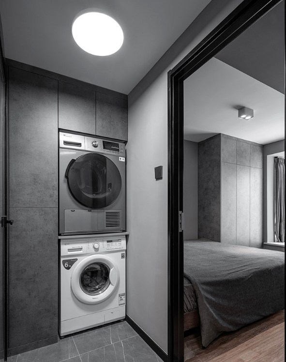 时尚装修设计大全 你家的扫把还乱放?不妨打造一个家政空间,让家务效率提升10倍!