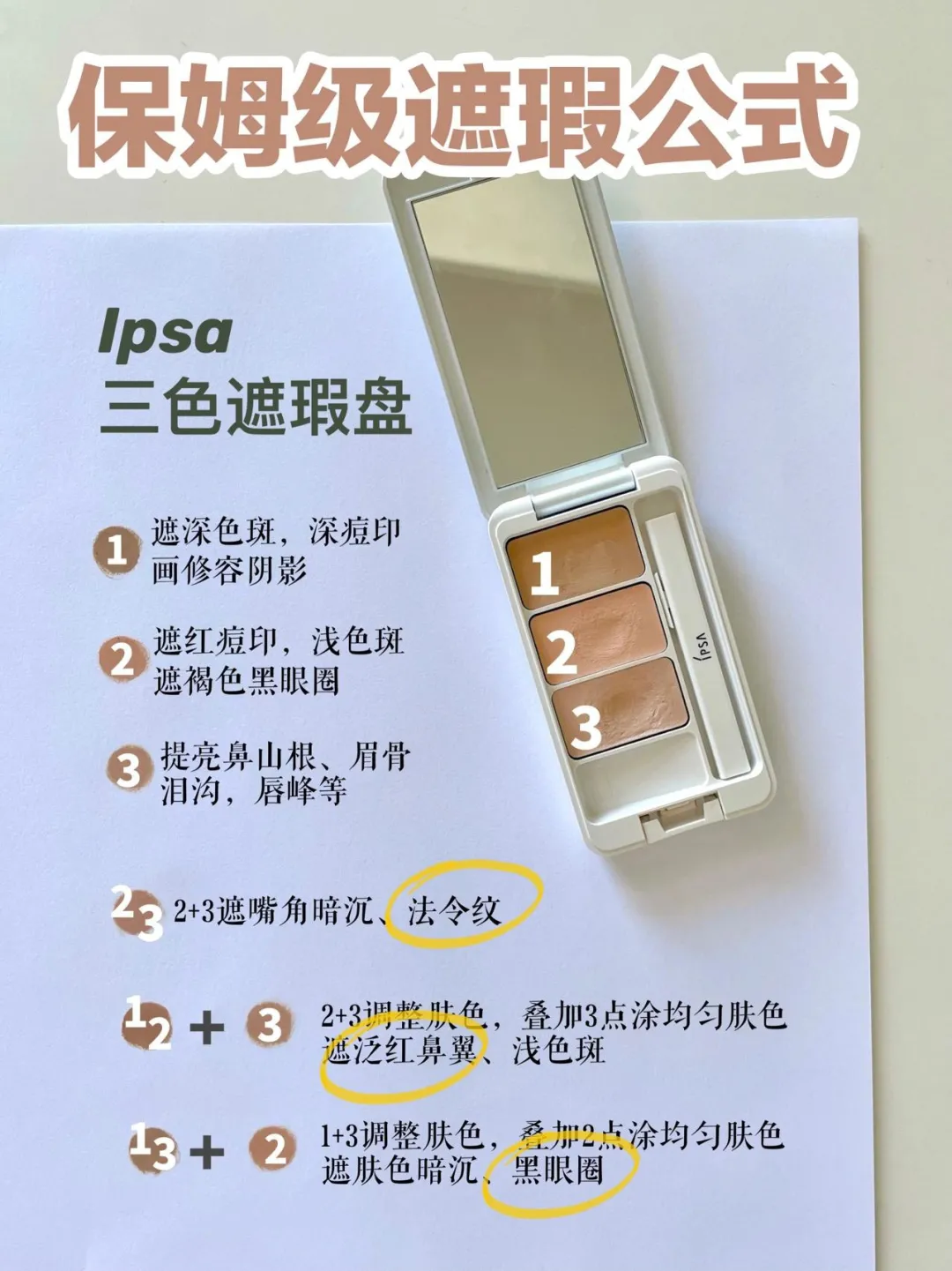 面膜|遮瑕教程分享