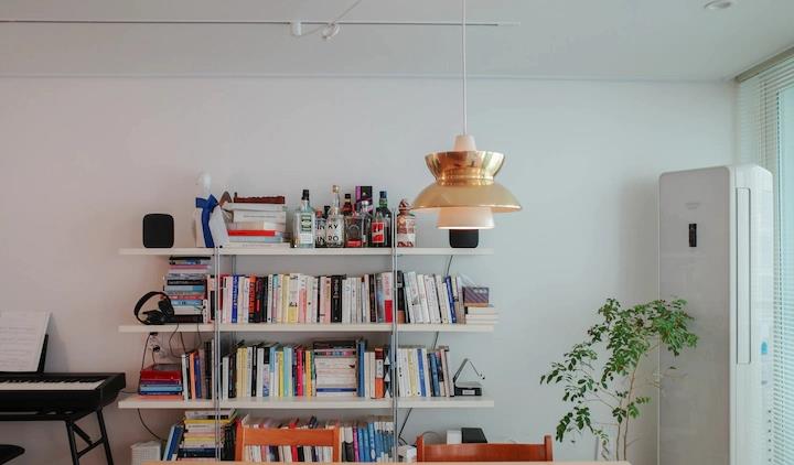 92平的小宅,客厅书房颠倒设计,安静又雅致!这才是生活的模样