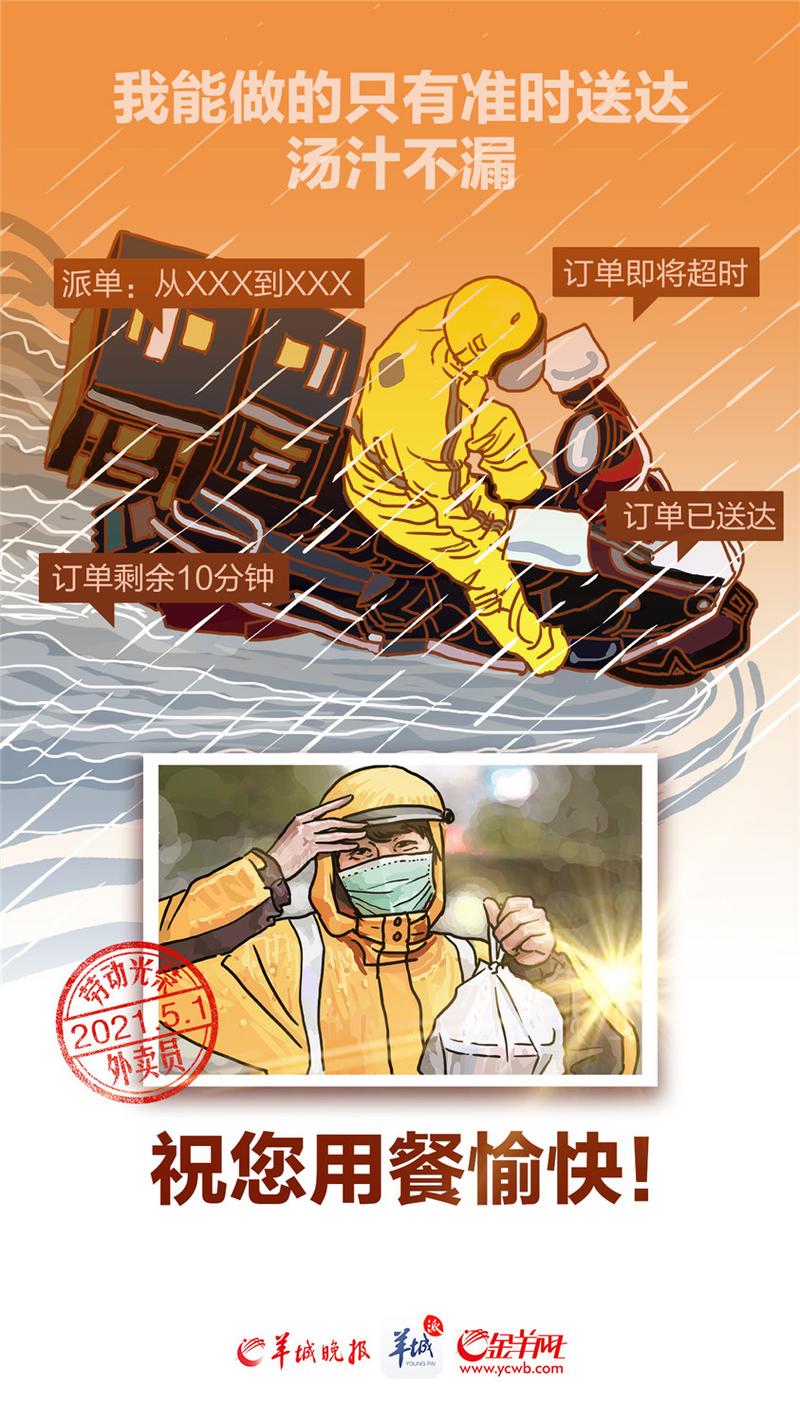 羊城派 劳动节·海报   你我的日常与高光