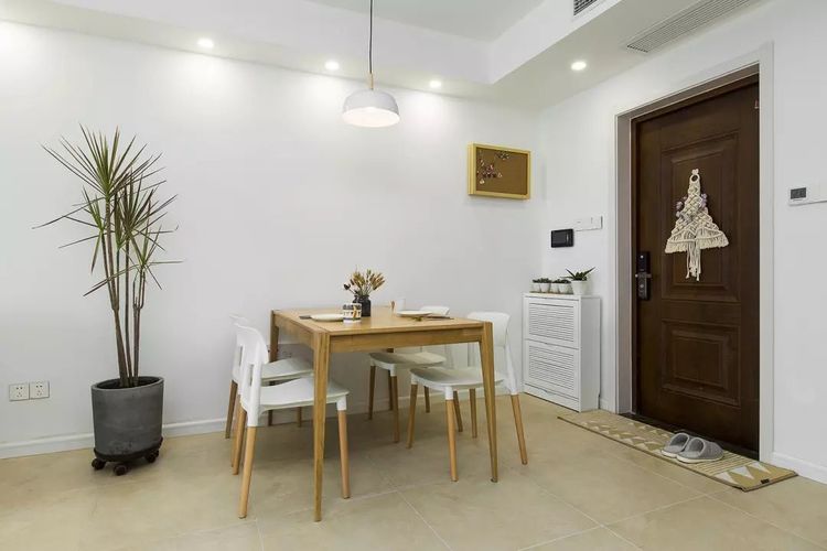 |新房简单装修一下，墙面统一涮大白，没想到这么漂亮！