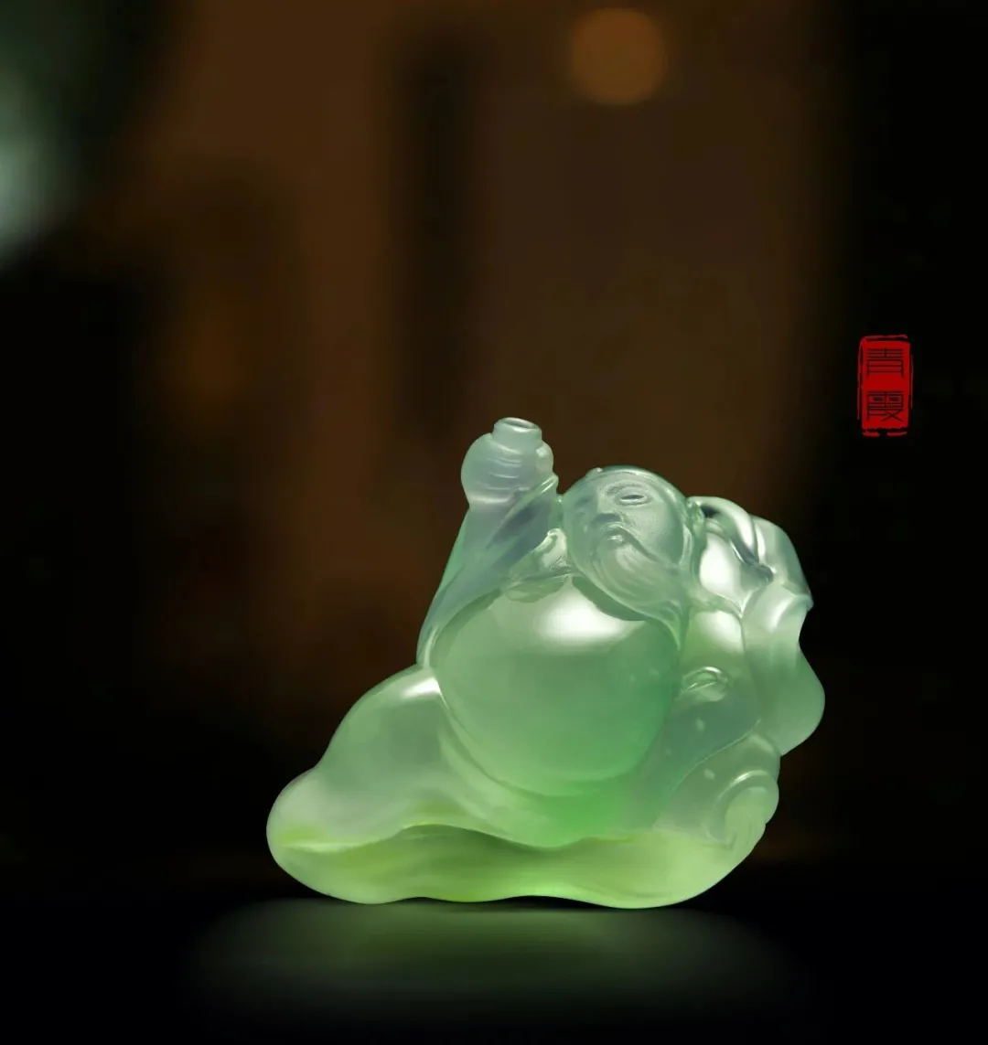 翡翠|青霞奇意，言志高也｜青霞翡翠工作室