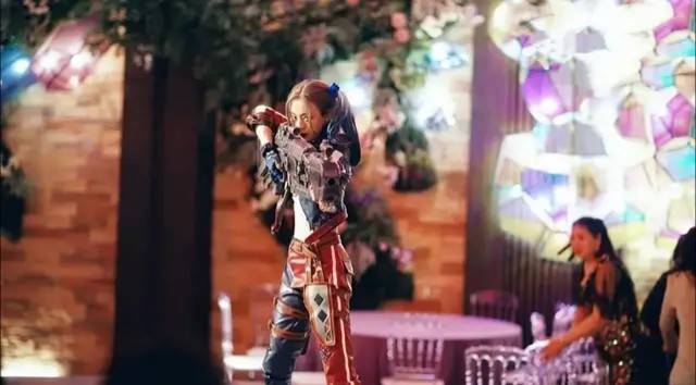 孙俪|孙俪为新剧cos小丑女哈莉