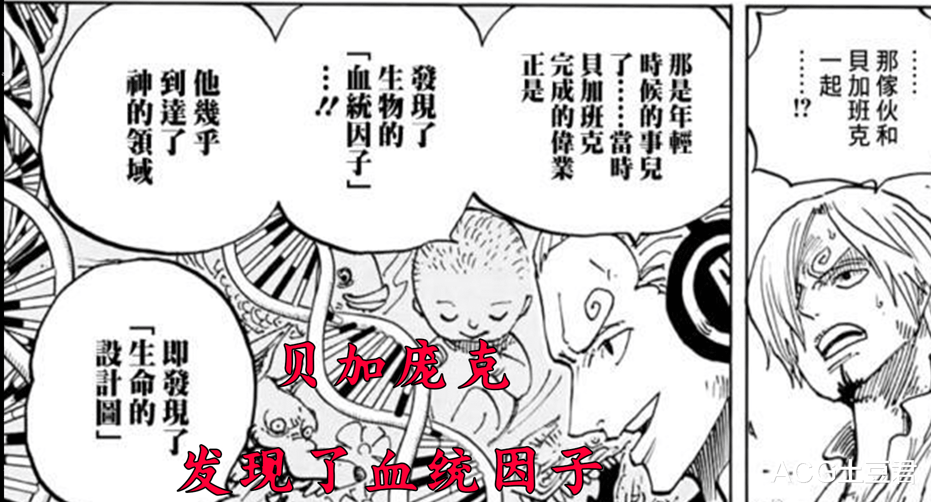 索隆|海贼王：山治开启“血统因子”，索隆的父亲身份揭晓