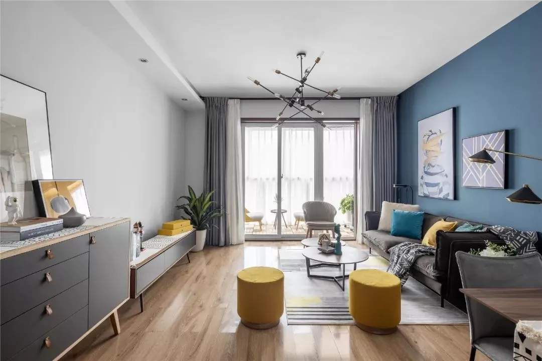 79㎡二居室，看一眼就爱上的北欧风
