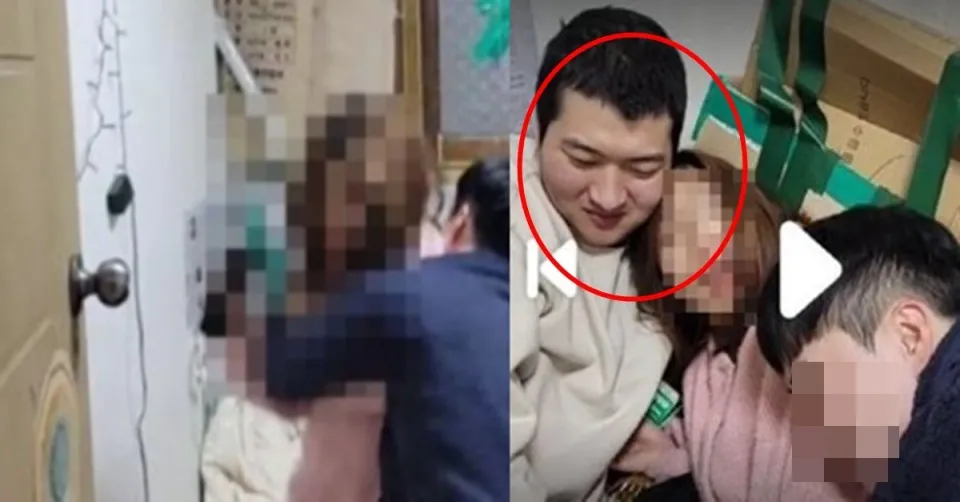 韓國網紅讓智障人士進行黃播，強迫女孩與他人發生關系-圖3