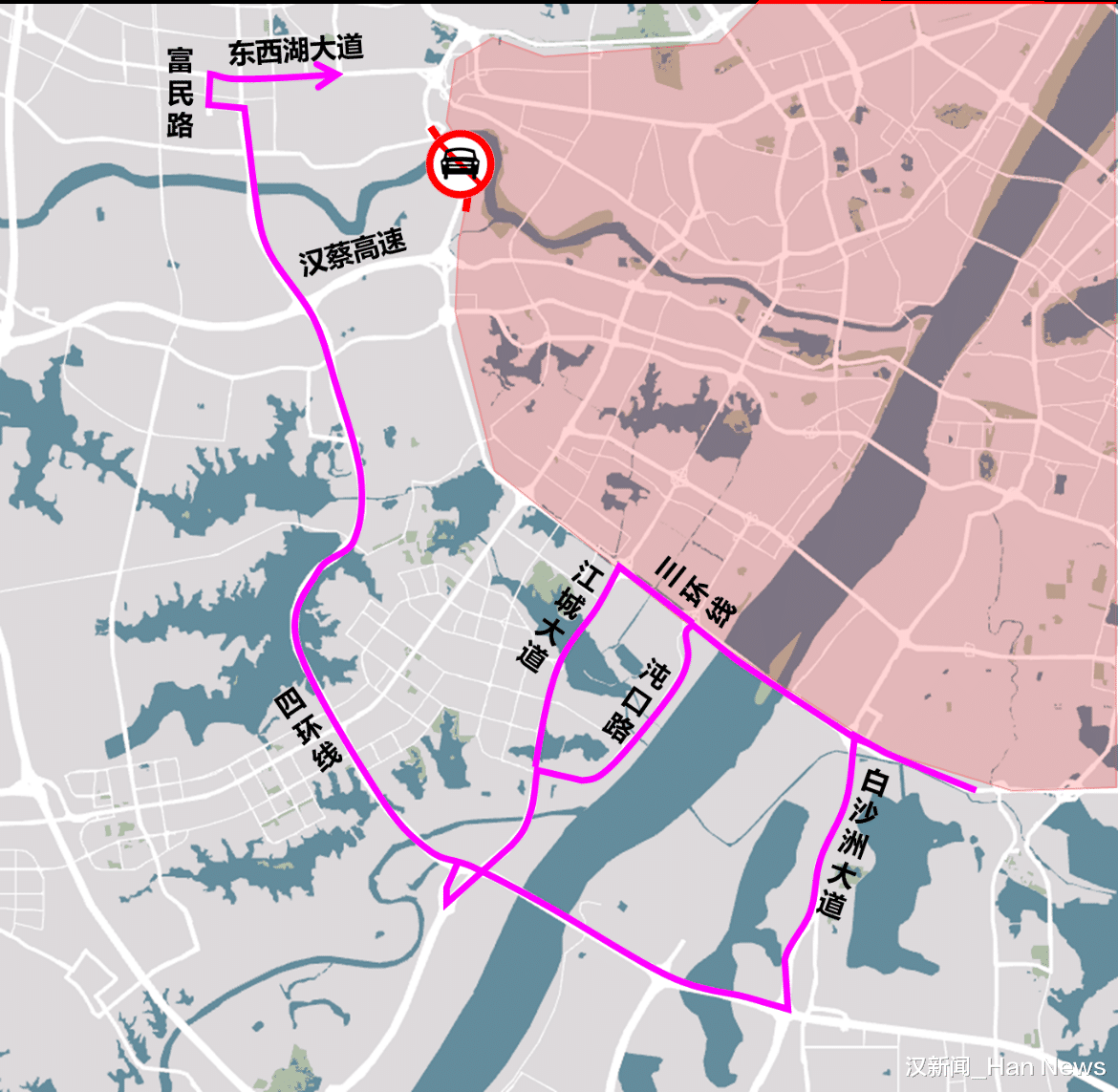 漢新聞_Han News 武漢市長豐橋應急搶修封閉施工！交通繞行方案看這里