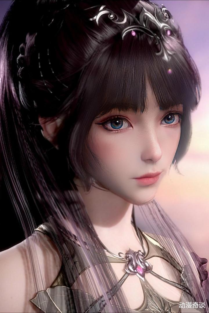 宁荣荣|当斗罗女神换上游戏脸，宁荣荣是甜酷少女，波塞西颜值暴跌