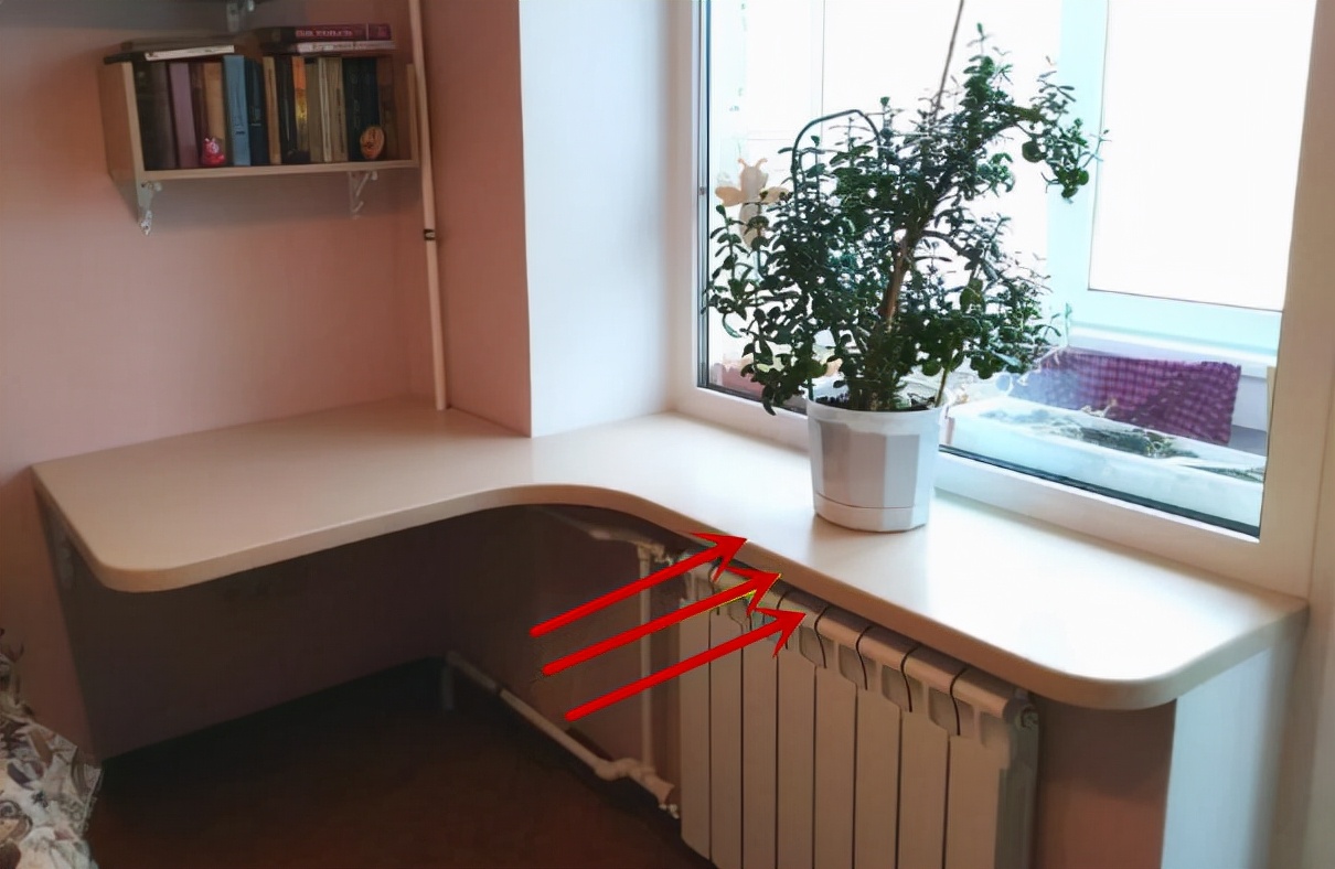 你家窗台边是不是被浪费了？要利用起来，延伸10cm宽做个小吧台