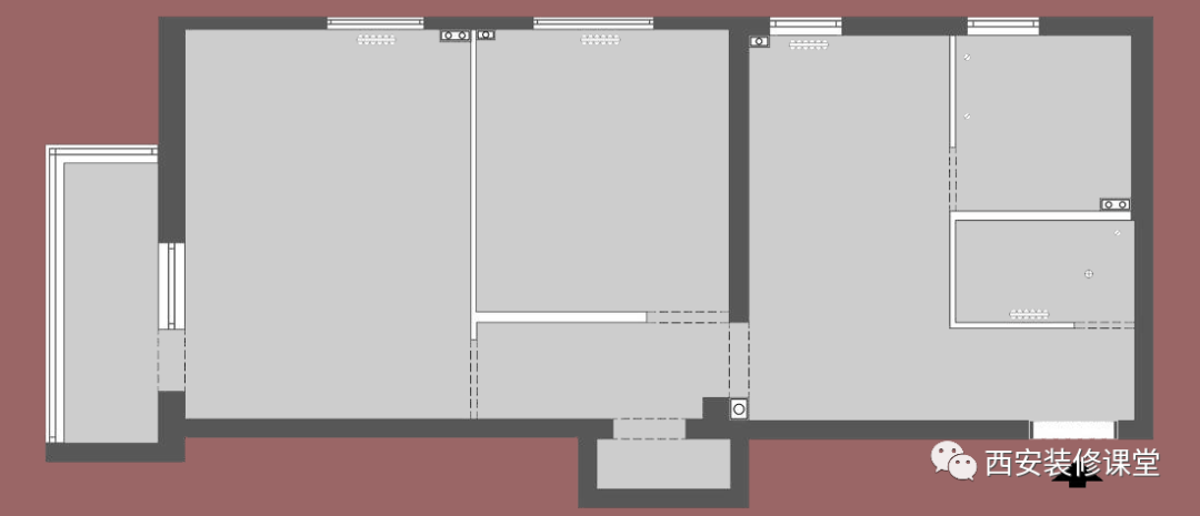 |80㎡两室旧房,改造成自己想要的样子