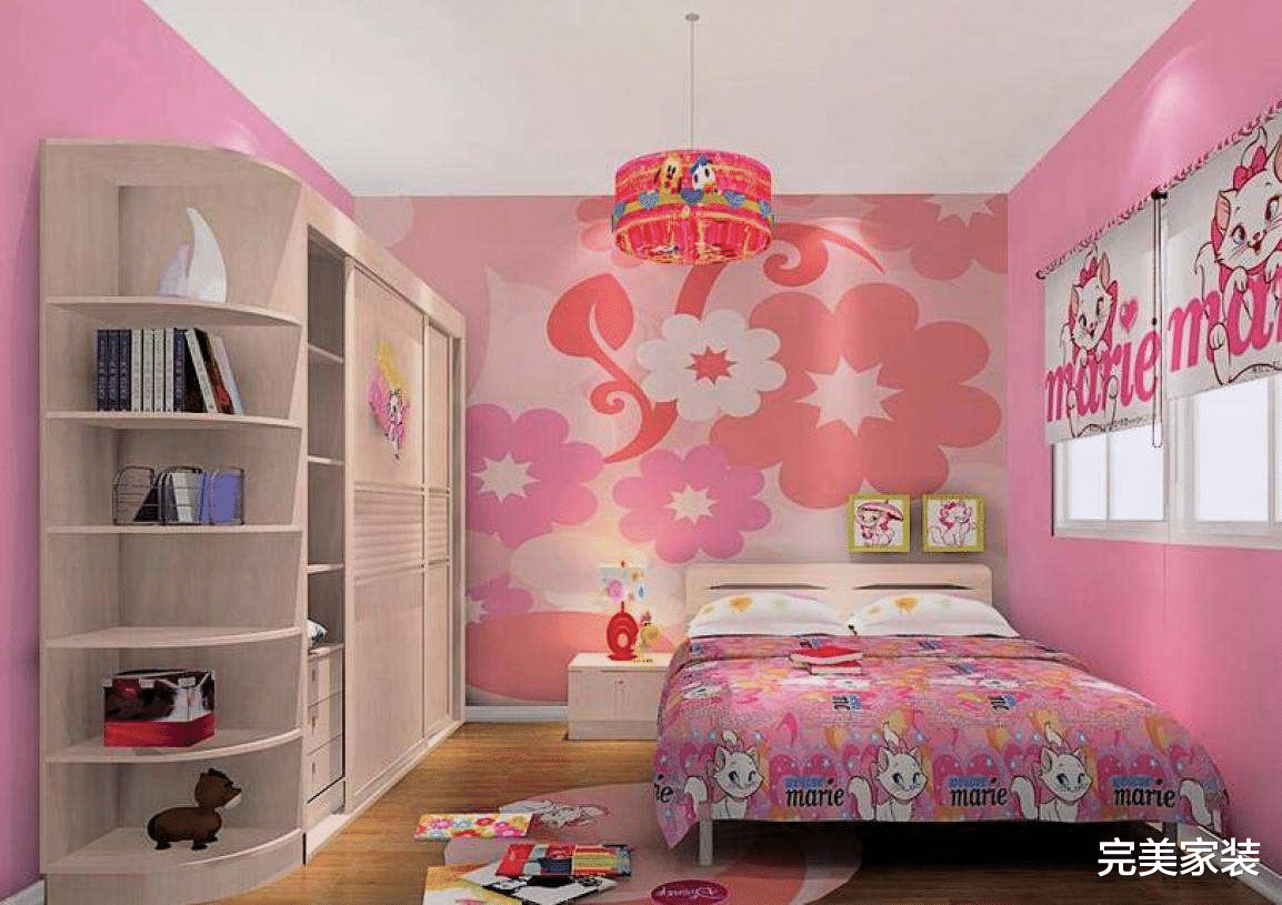 儿童房的壁纸很重要，选好壁纸，让儿童房更加温馨美观