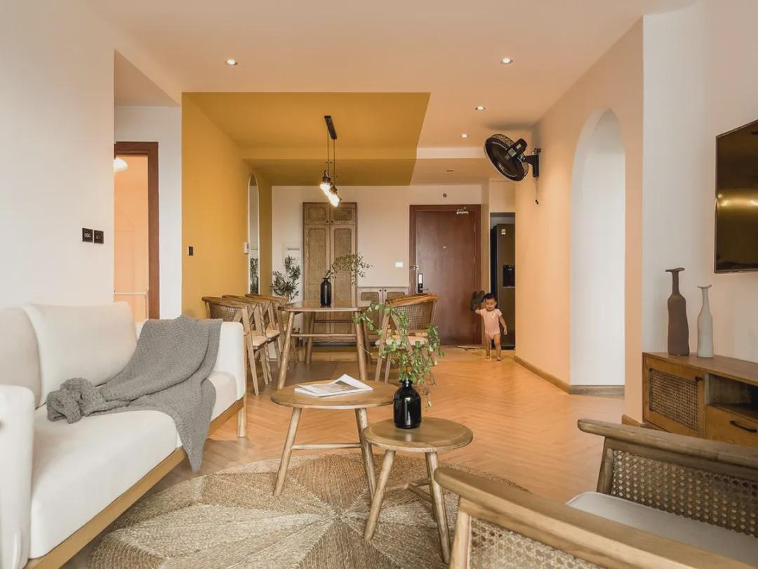 我心动的有娃之家长这样,108㎡复古独特,全屋一尘不染极度舒适