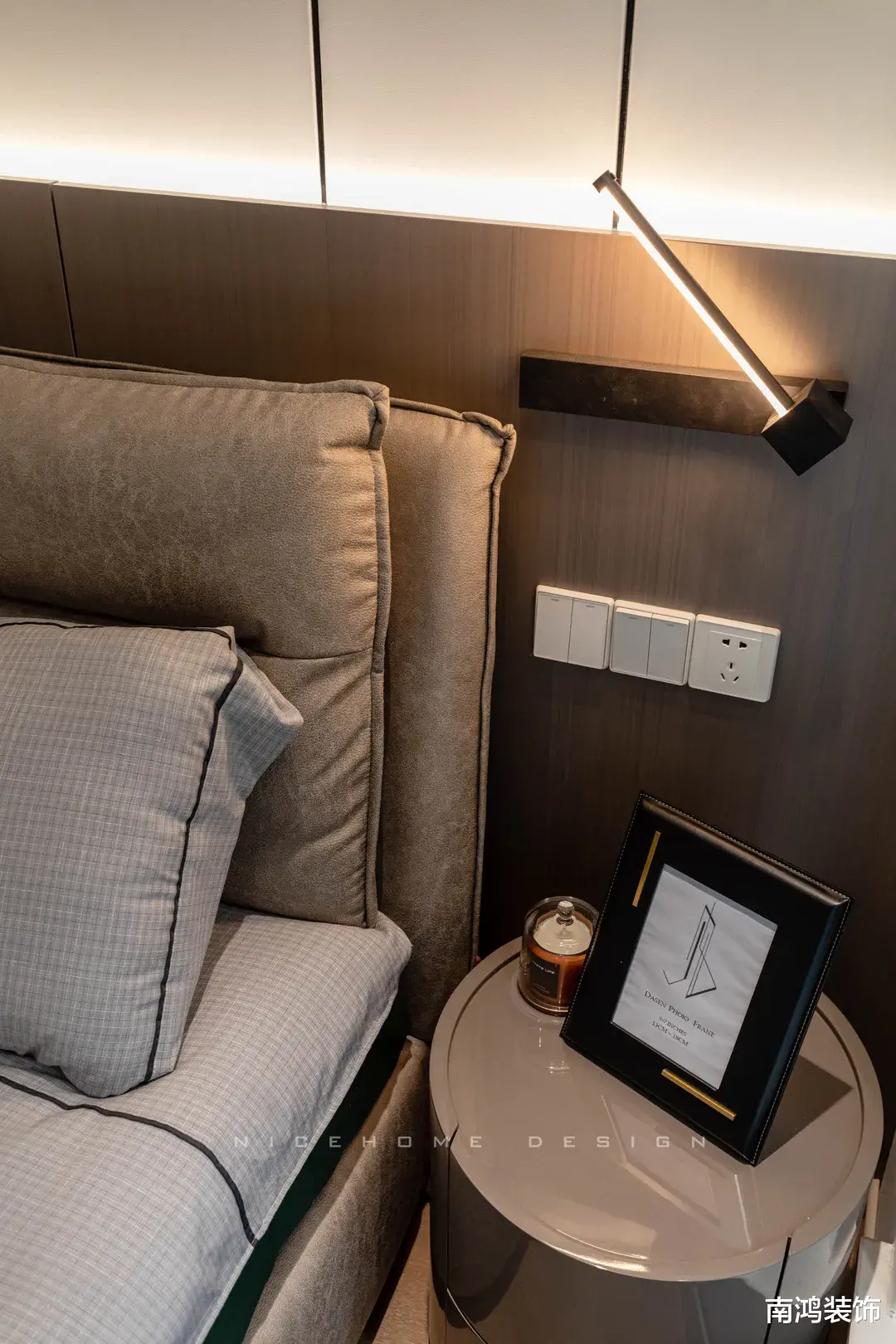 139㎡五居室设计，黑白灰的简净之家，真好看~