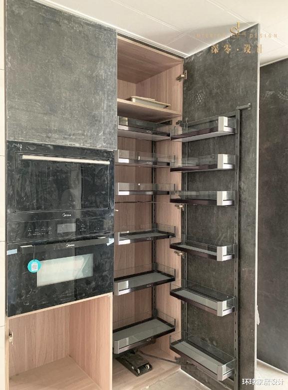 厨房别忘了预留这\30cm\,想好用、台面整洁,储物量增加全靠它