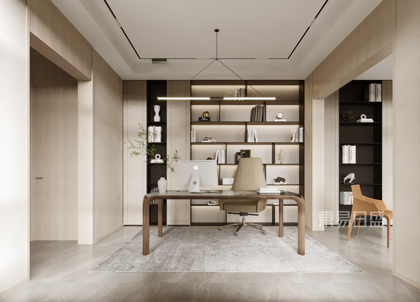 东易日盛石家庄|350m2现代风格大宅,书写生活的诗意,酿造家的温暖