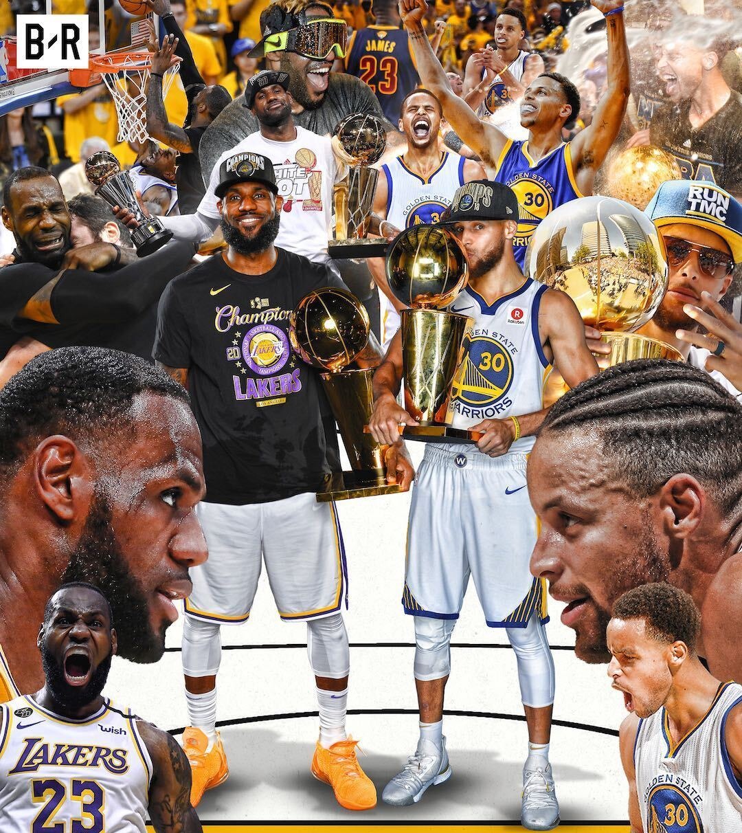 湖人队|仅仅10小时！库里首谈詹姆斯和湖人，短短10字太“嚣张”