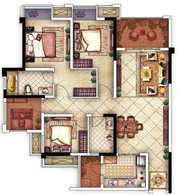 珊珊为何来迟|111平现代欧式不只是豪华大气，还有惬意和浪漫