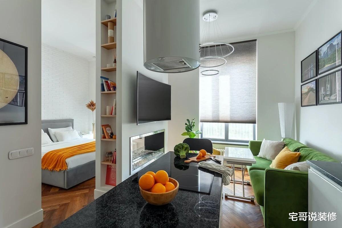 30岁女摄影师的38㎡小窝，室内配色让人赏心悦目，清新舒适又温馨