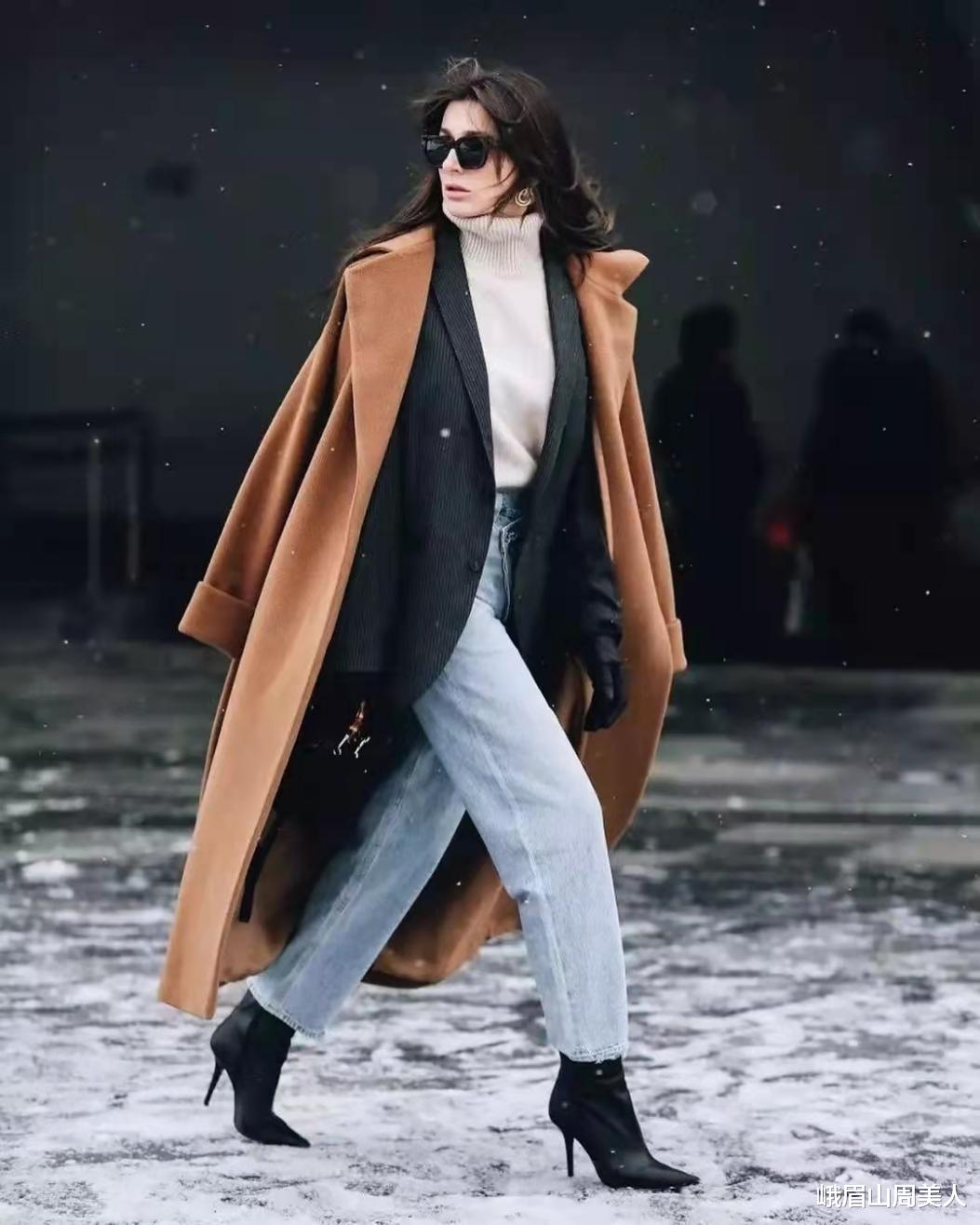 峨眉山周美人 买大衣要“选对不选贵”，只需牢记这3点，想不时髦显瘦都难
