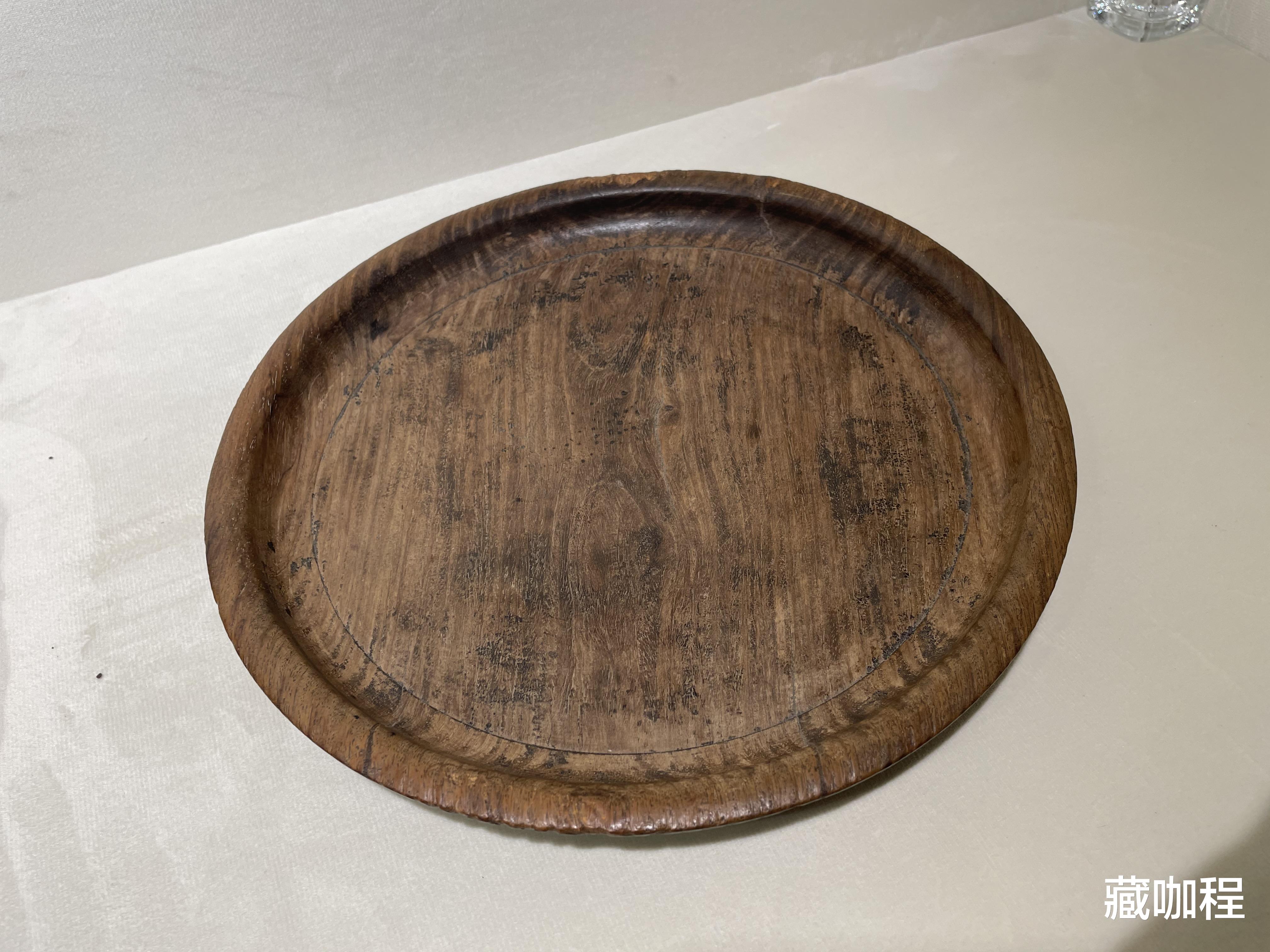 |真真假假无底价，黄花梨老木盘7.1万成交