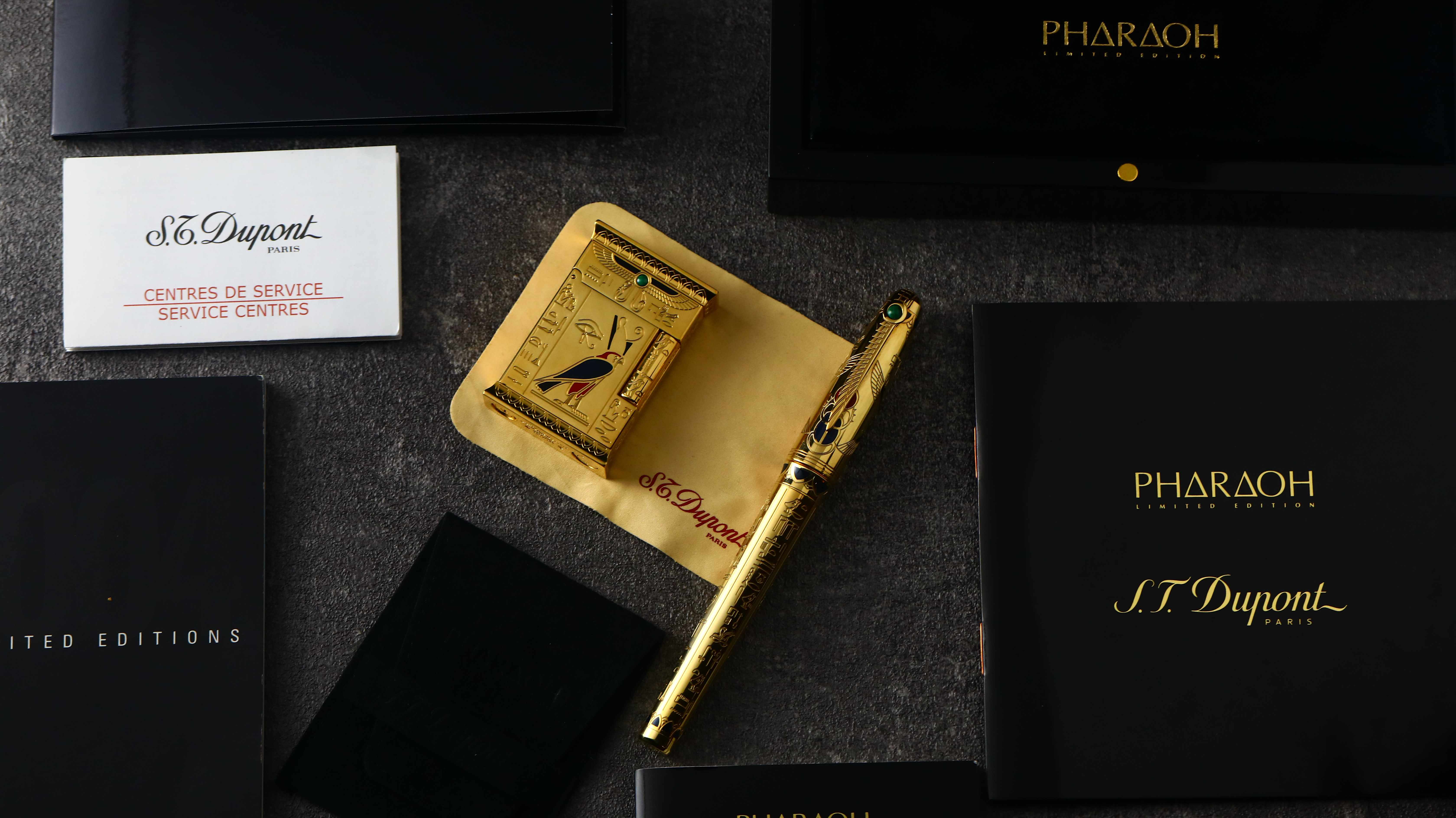 太空 2004年都彭限量版打火机法老王pharaoh