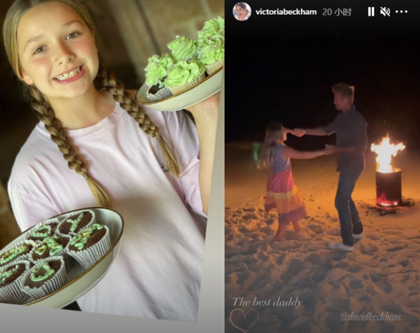 嗨猪的家庭|贝克汉姆9岁女儿近照曝光，引百万人围观！网友炸了：这才是富养女儿的最高境界
