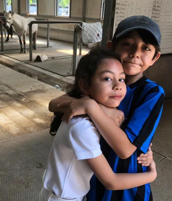 刘烨|刘烨儿子诺一近照曝光，11岁身高赶超妈妈，模样帅气越来越像爸爸