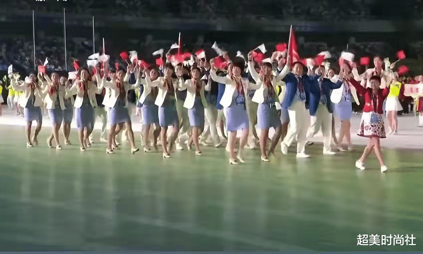 超美时尚社|全运会开幕服饰获好评,表演服古韵十足,广东入场服装被赞最时尚