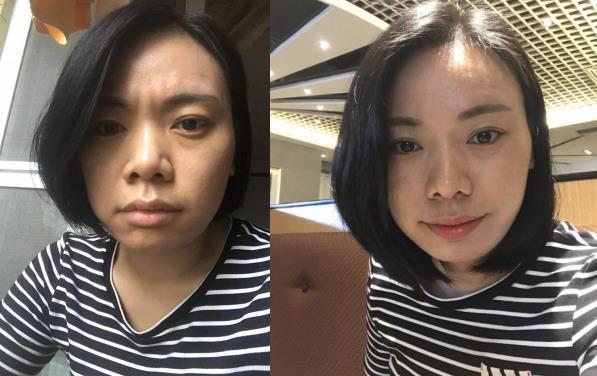 张蕾|张蕾把红大衣穿火了，网友：这个外貌哪里像四十二岁的人？