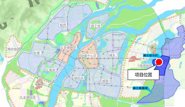 南昌|要建2所学校！1个大型商业！南昌瑶湖组团麻丘综合区规划调整获批