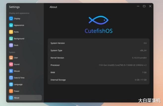 国产CutefishOS：macOS风格+Linux，圈国外粉