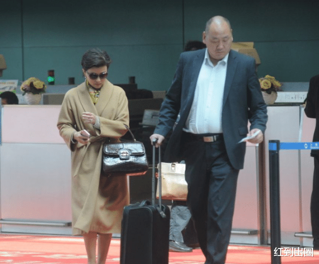 流量明星|53岁杨澜冬天穿短裙现身，五官精致曲线完美，身边保镖比她壮两倍