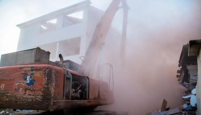 金华高楼迷 28天，金华这个村拆光了！