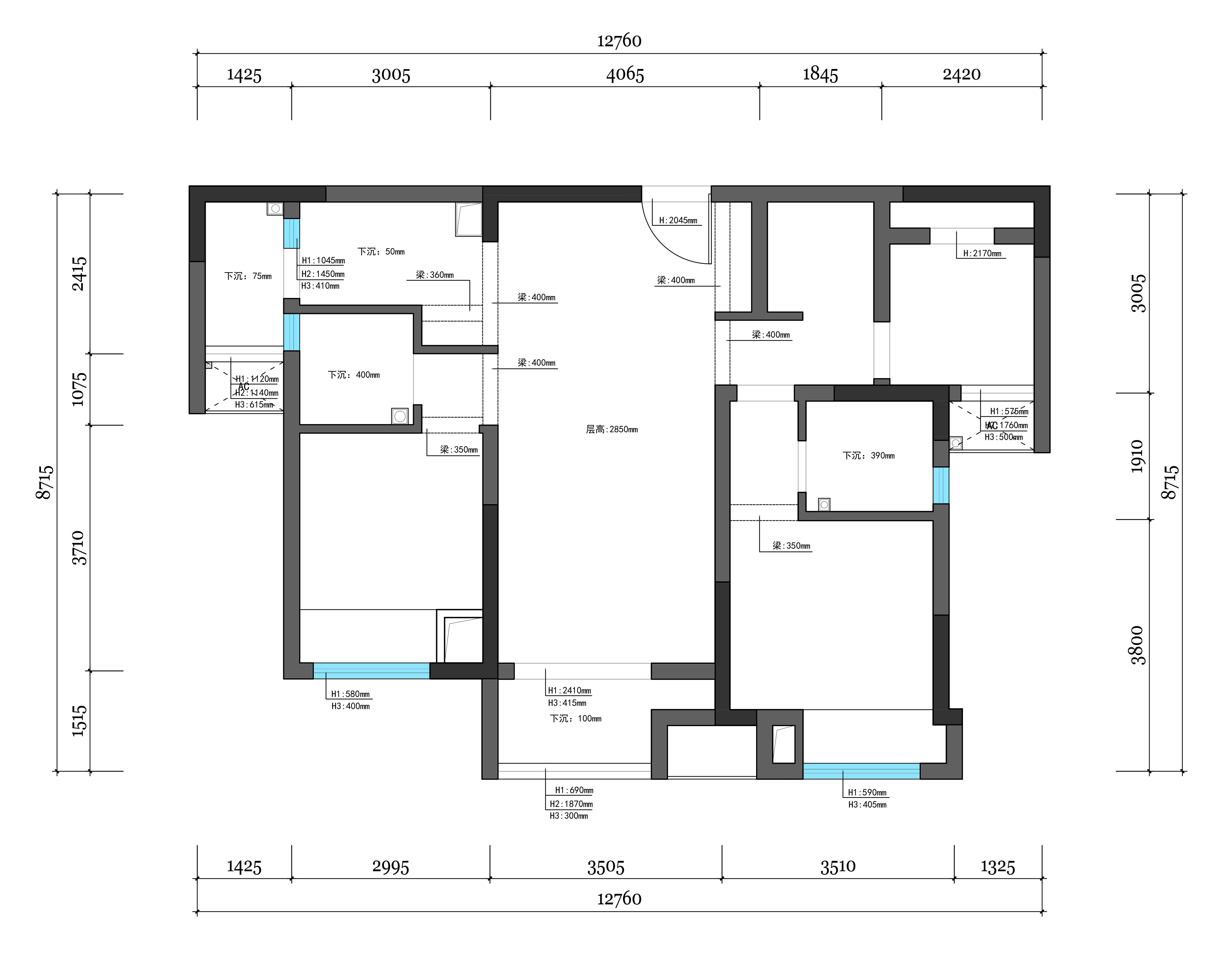 保利观澜90㎡，文艺女青年的安闲