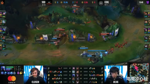 edg战队|复盘EDG夺冠之路的败局，对阵T1是失误频出，面对100T则是太轻敌