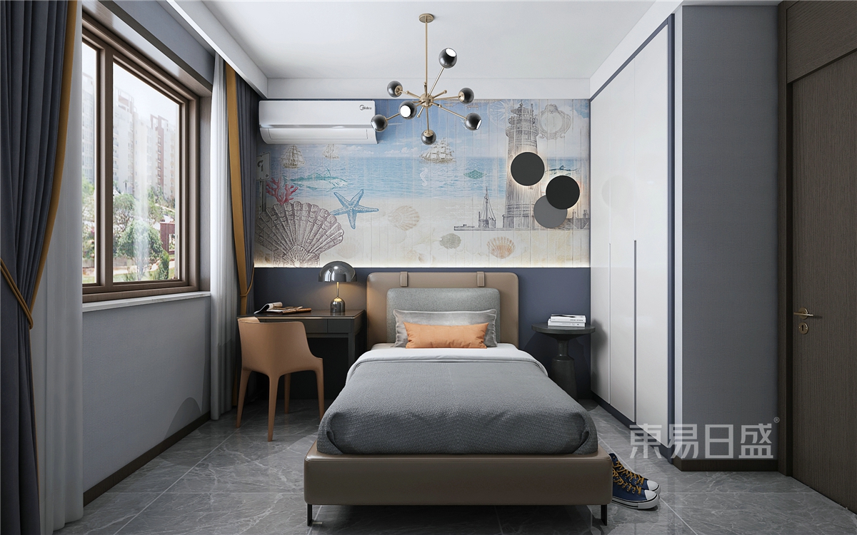 东易日盛石家庄 120平米现代简约风，让生活悠闲舒适有故事