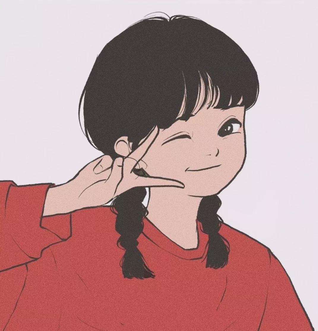 |动漫头像：以前总想着以后的更好，事实是眼前的人才是最好