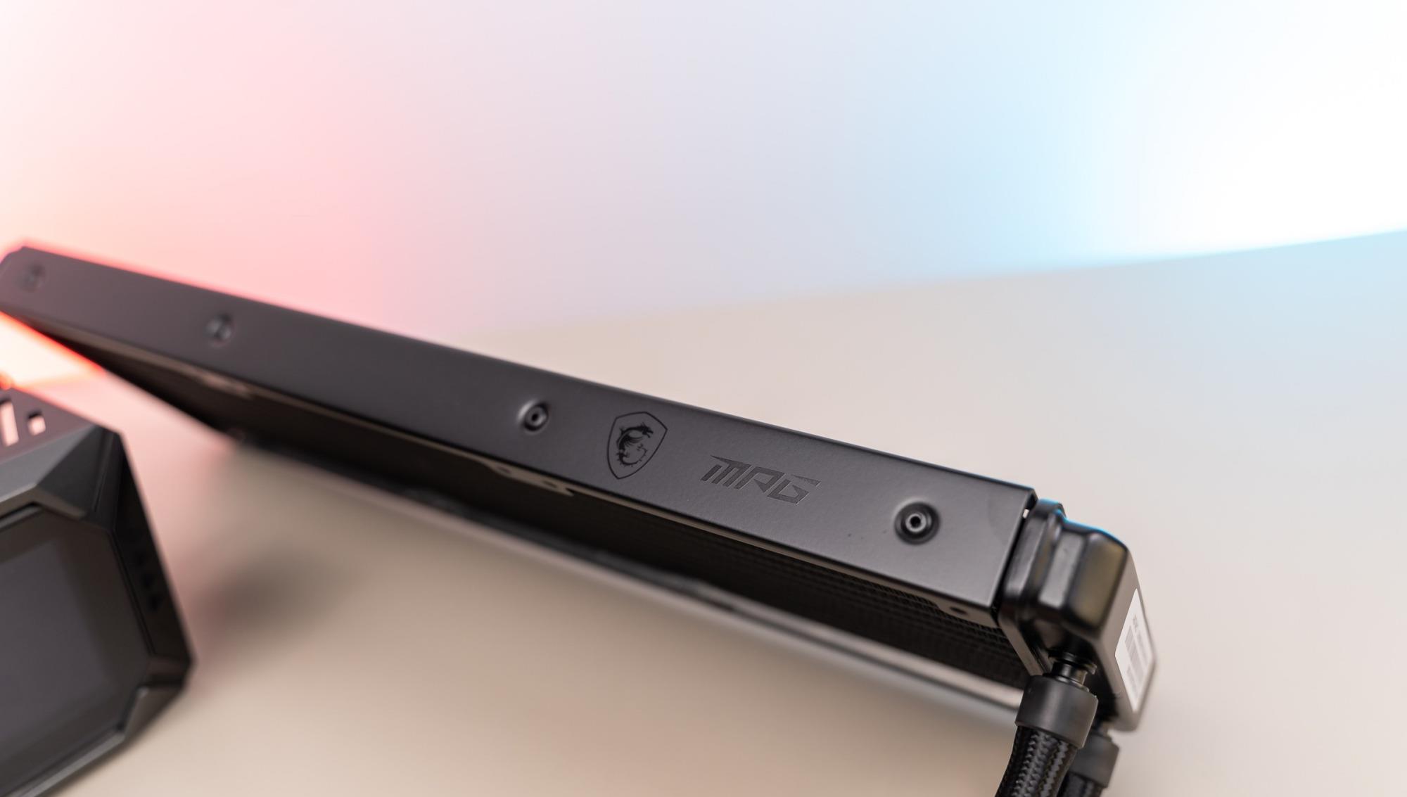 CPU|外观精致漂亮,性能非常强大、微星寒霜K360一体式水冷散热 评测