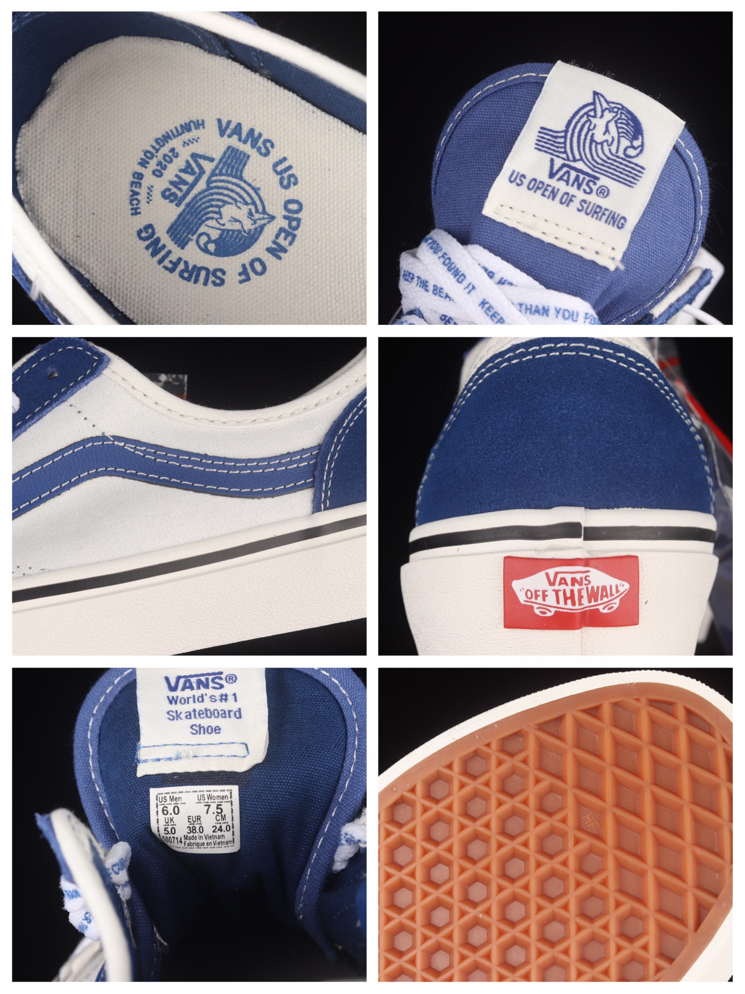 莆田鞋匠 Vans Decon SF Lace-Up 万斯 冬日蓝