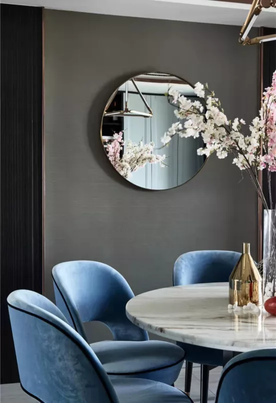 这7款背景墙装饰，瞬间将鸡肋餐厅变成最闪耀区域！