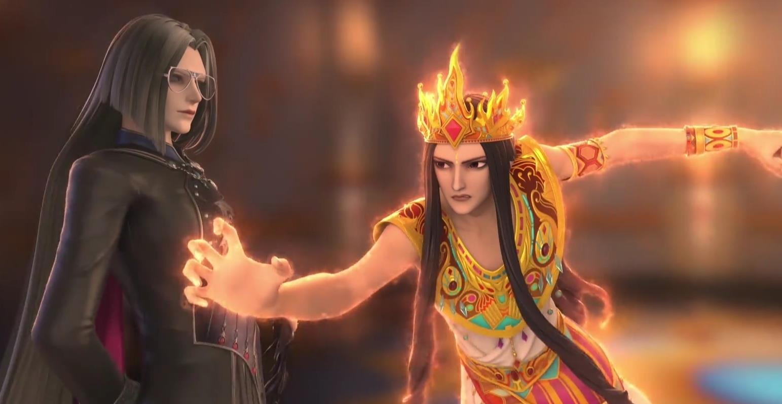 叶罗丽x冰莲花|《叶罗丽X冰莲花》第4集，灵犀阁换届结束，牵出两大尘封的秘密