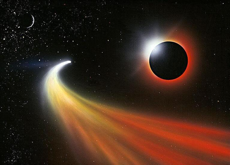 彗星撞击地球消灭了两个主要物种,人类可能成为下一个