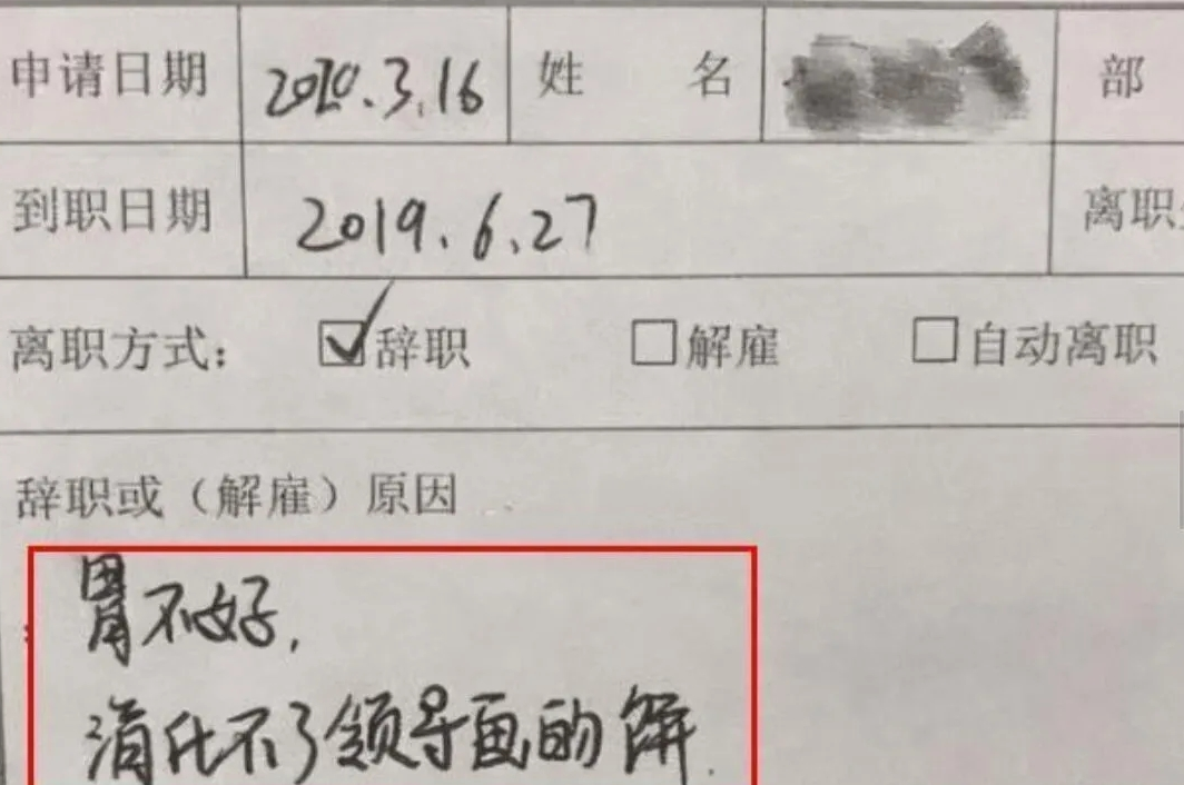 00后|00后毕业生辞职信走红，虽然态度嚣张，但确实道出无数打工人心声